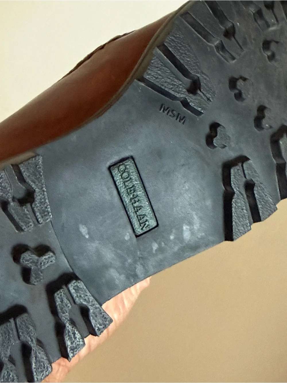 Cole Haan polished leather